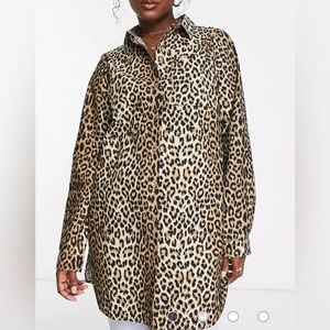 ASOS leopard button down